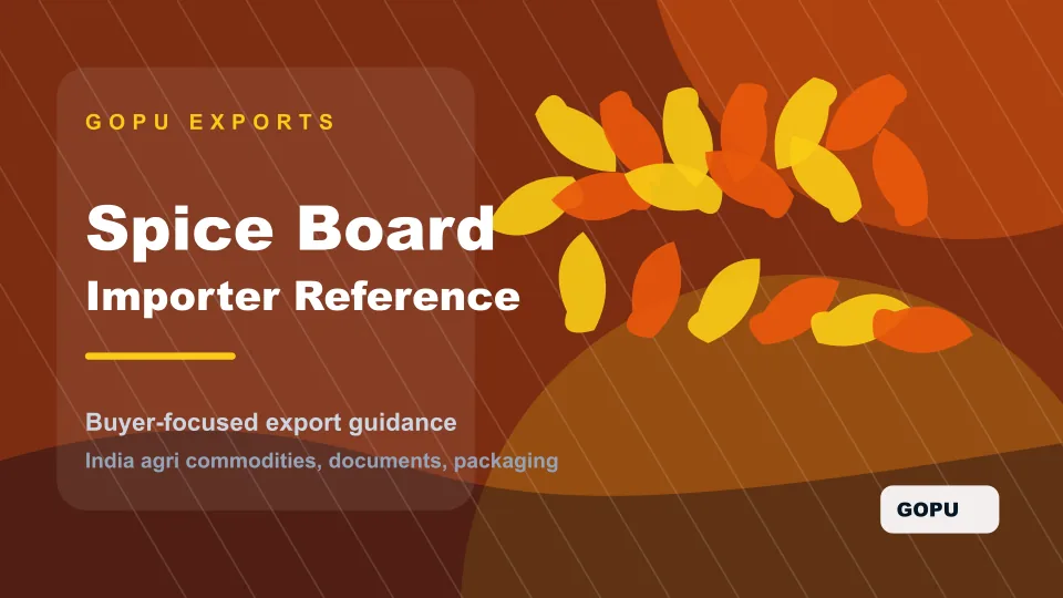 Spice Board Products from India: What Global Importers Should Know
